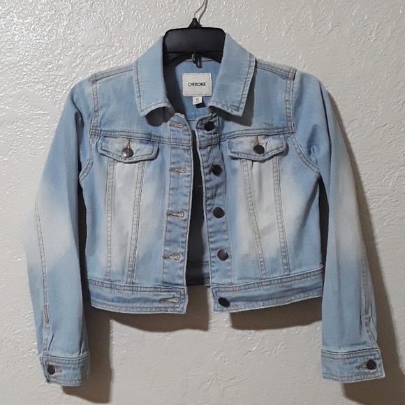 Cherokee • Denim jacket. Size 7-8 - Picture 1 of 5